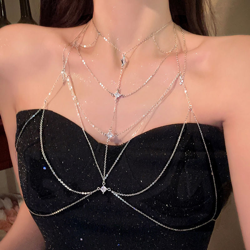Celeste Crystal Body Chain