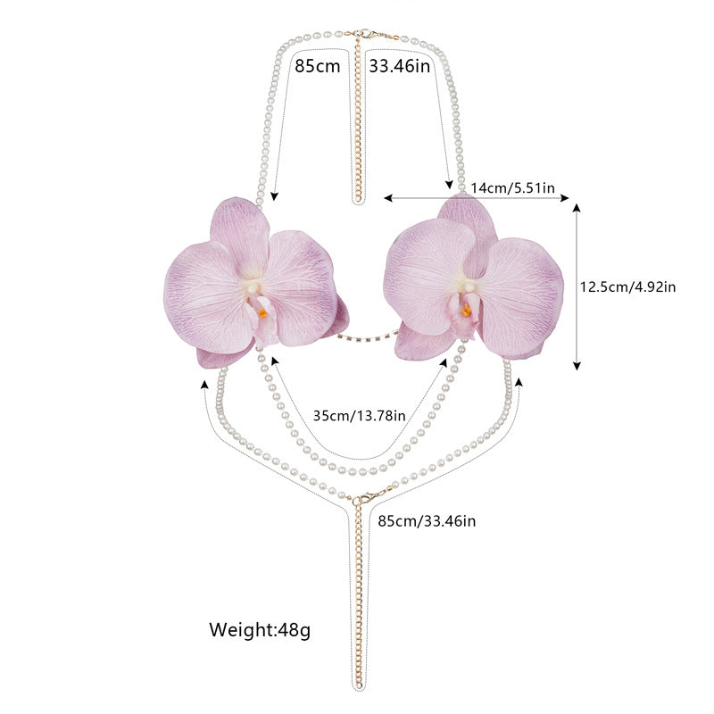 Flora Orchid Body Jewel — view 4